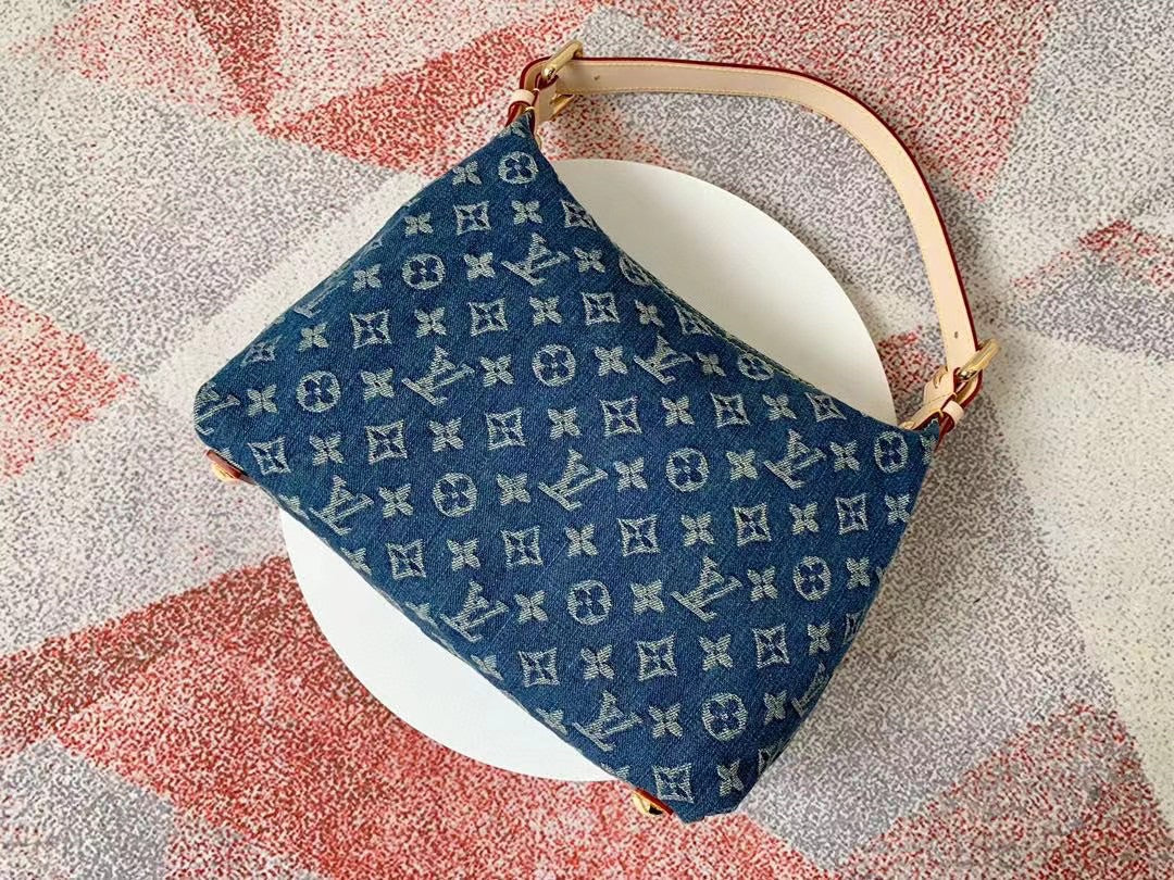 [TOP] L&V L*V Baggy Denim PM - LV Louis Vuitton