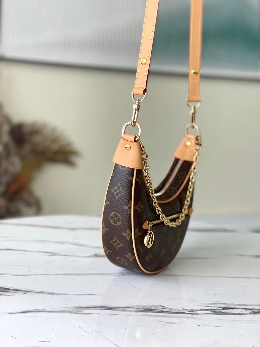 [TOP] L&V L*V Loop Monogram Bag - Brown - LV Louis Vuitton