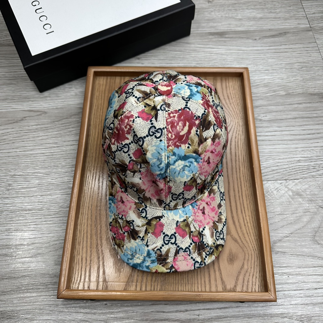 [TOP] Gucci Baseball Cap - 2 Color - Gucci