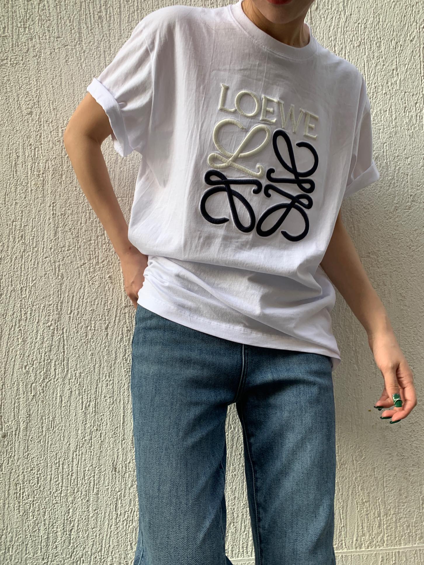 [TOP] LOEW€ Oversize T-Shirt - 2 Color - Loewe
