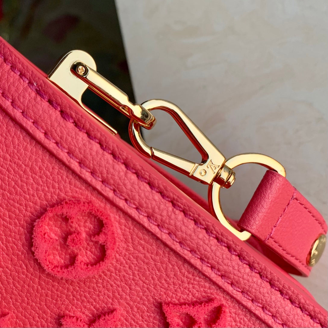 [TOP] L&V L*V Mini Dauphine Tufted Monogram - Rose Fluo - LV Louis Vuitton