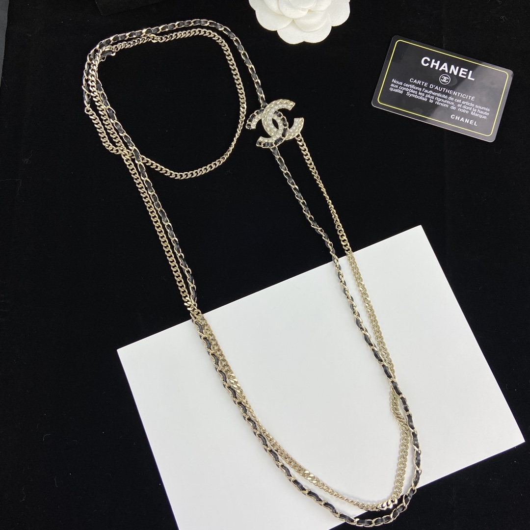 [TOP] CH@NEL Layering Necklace - Chanel