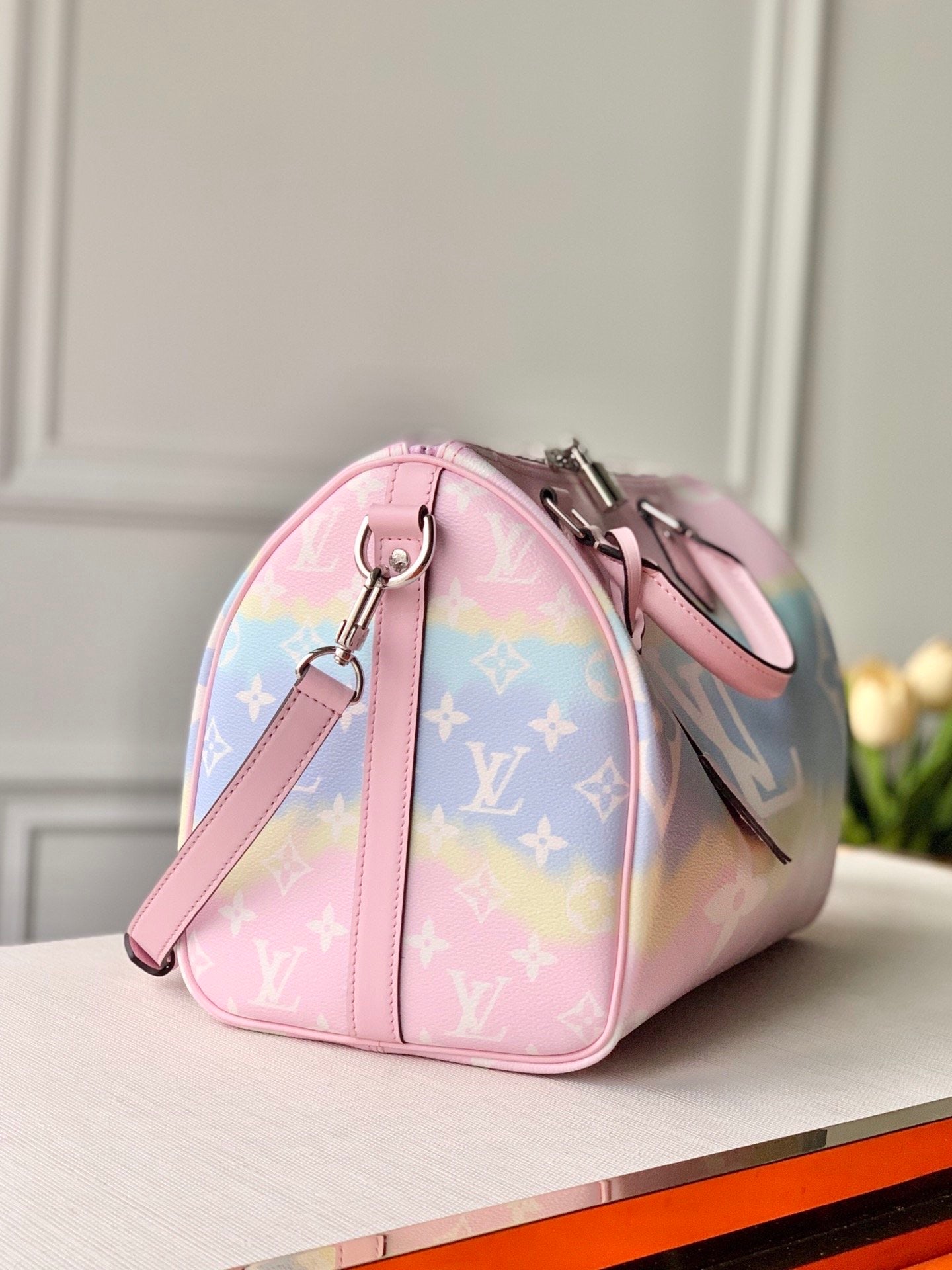 [TOP] L&V £V Monogram Escale Speedy Bandouliere 30 Pastel- TOP Quality - LV Louis Vuitton