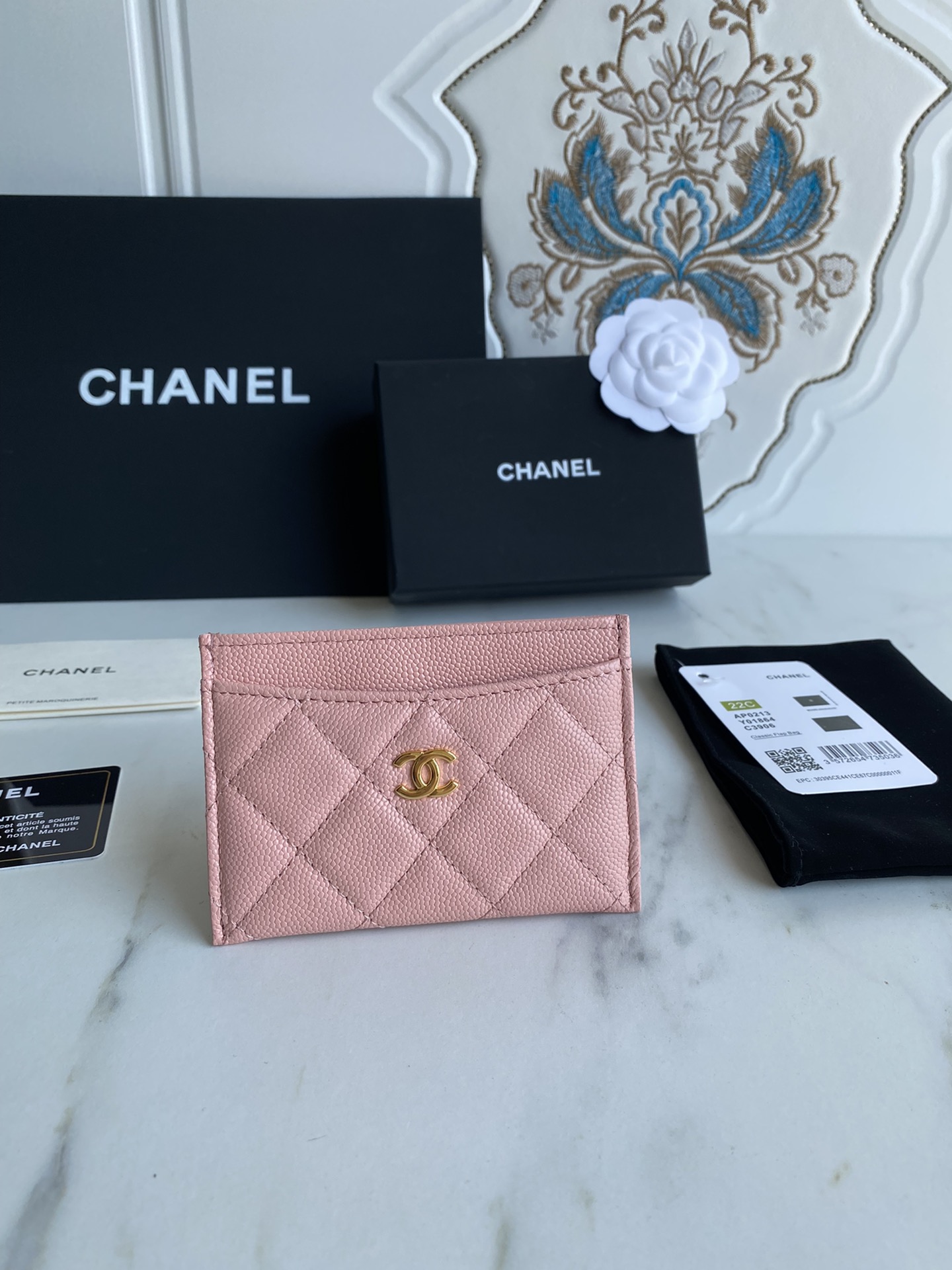 [TOP] CH@NEL Cardholder - GHW - 10 Color - Chanel