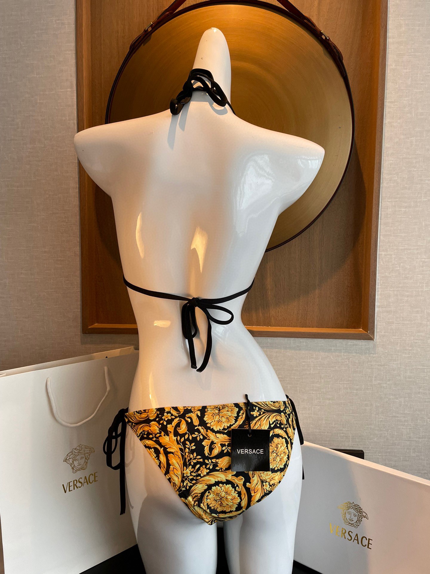 [TOP] V€rsace Bikini Set - Yellow - Versace