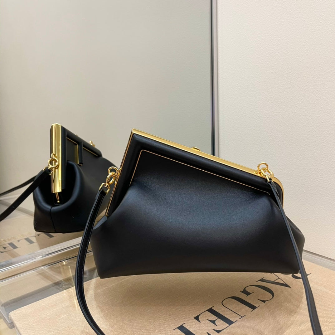 [TOP] F€NDI F€ndi First Small Bag - Black - Fendi
