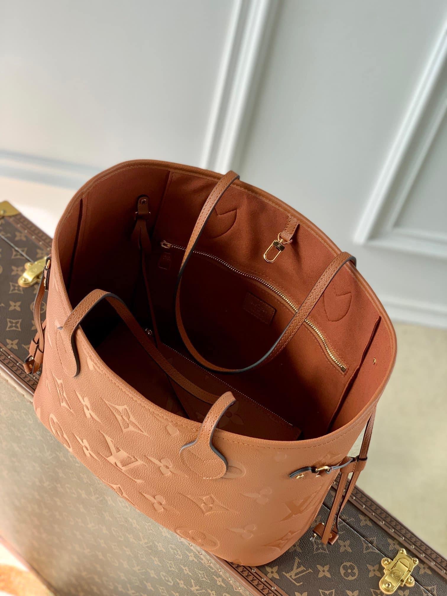 [TOP] L&V L.V Neverfull MM Empreinte - Cognac - LV Louis Vuitton
