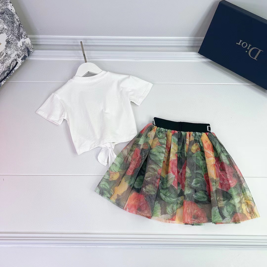 [TOP] D^G T- shirt Skirt Set