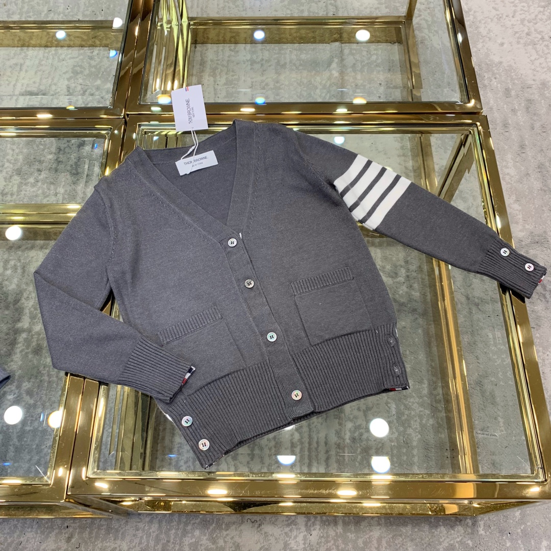[TOP] TB Long Sleeve Knit Cardigan - 2 Color