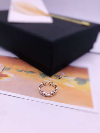 [TOP] H€RMES Silver Rings - Hermes