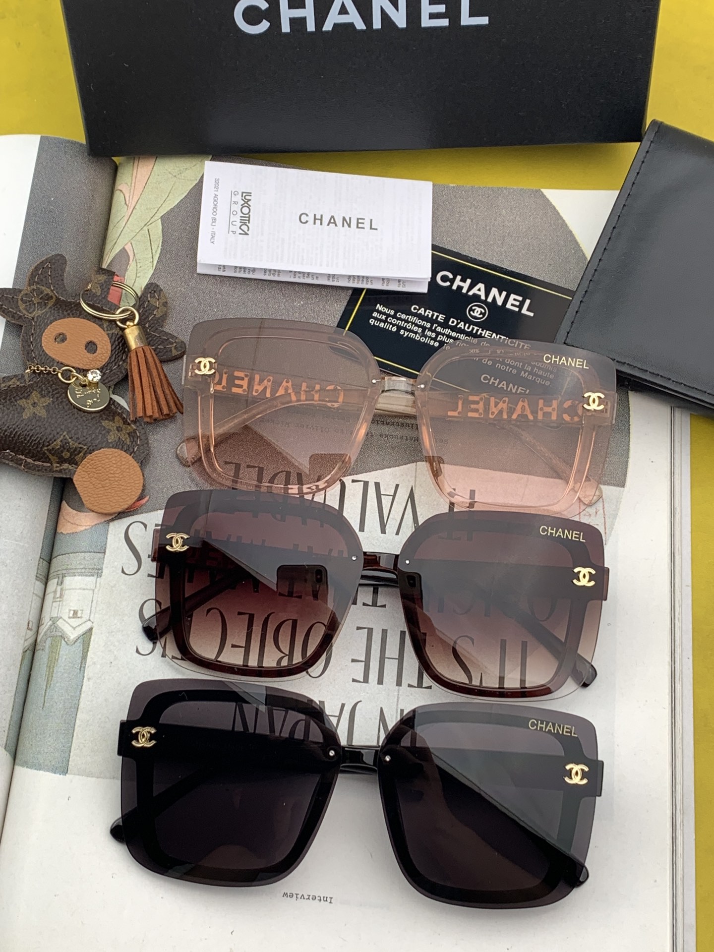 [TOP] CH@NEL Sunglasses - 3 Color - Chanel