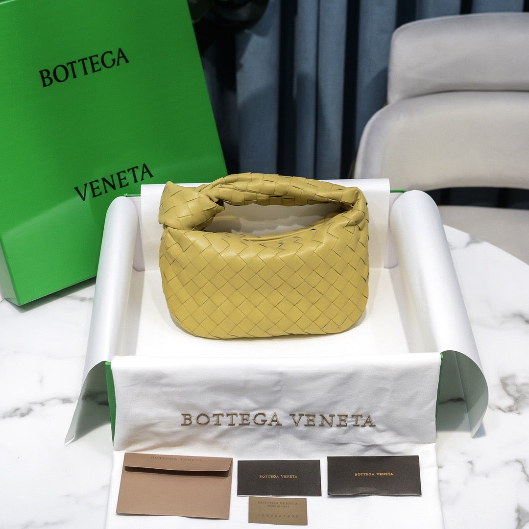 [TOP] B&V B*V Mini Jodie Bag - Yellow Mustard - Bottega Veneta