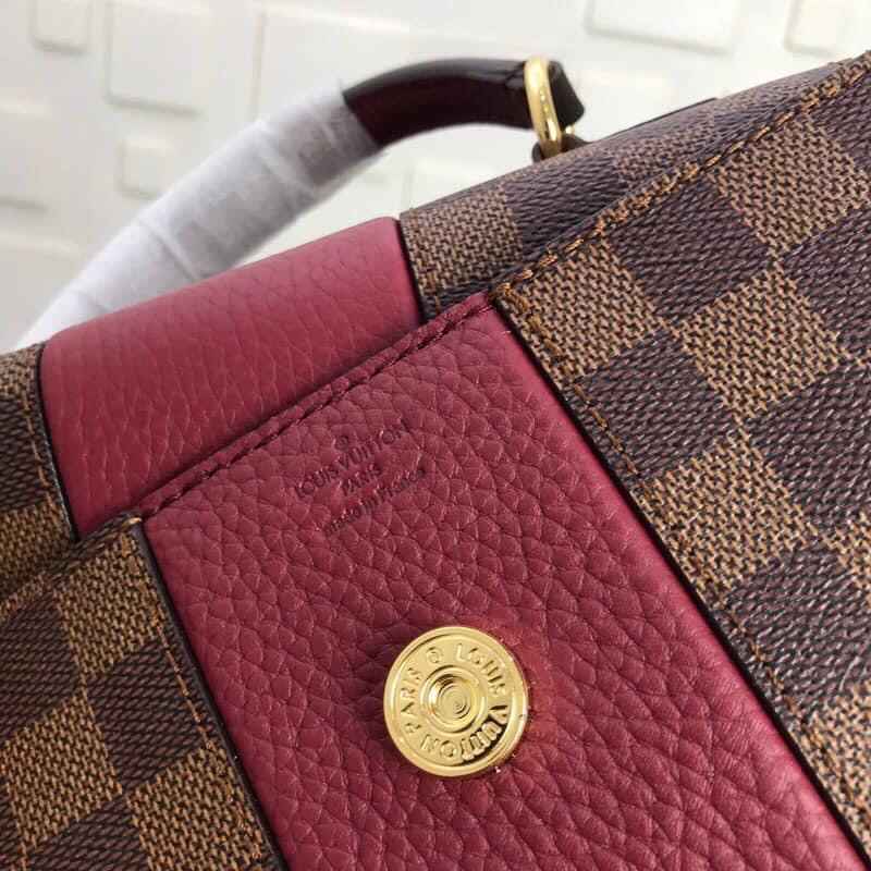 [TOP] L&V L*V Magnolia Damier Ebene Canvas Bond Street - Bordeaux - LV Louis Vuitton