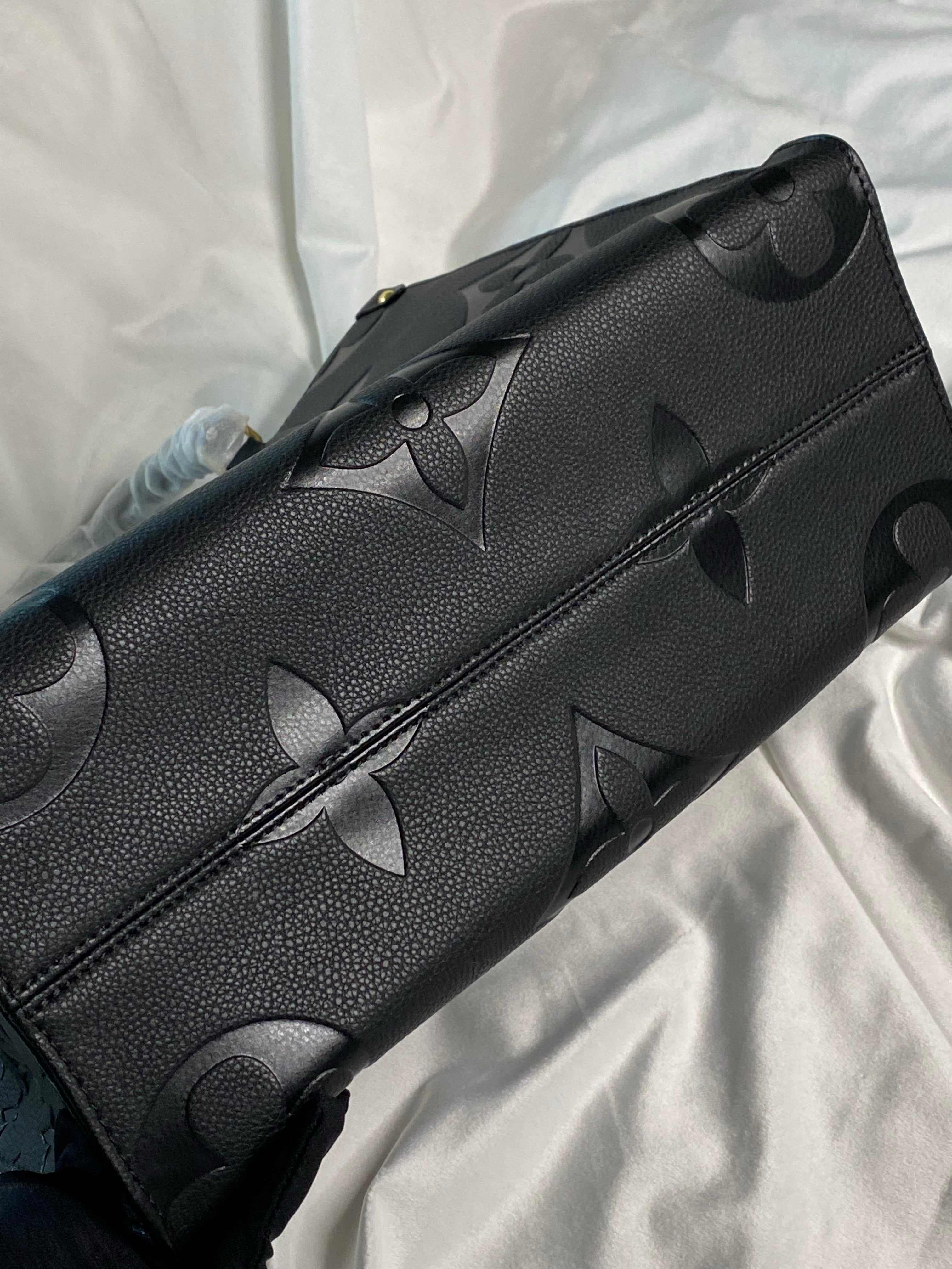 [TOP] L&V £V On The Go Empreinte MM - Black - LV Louis Vuitton