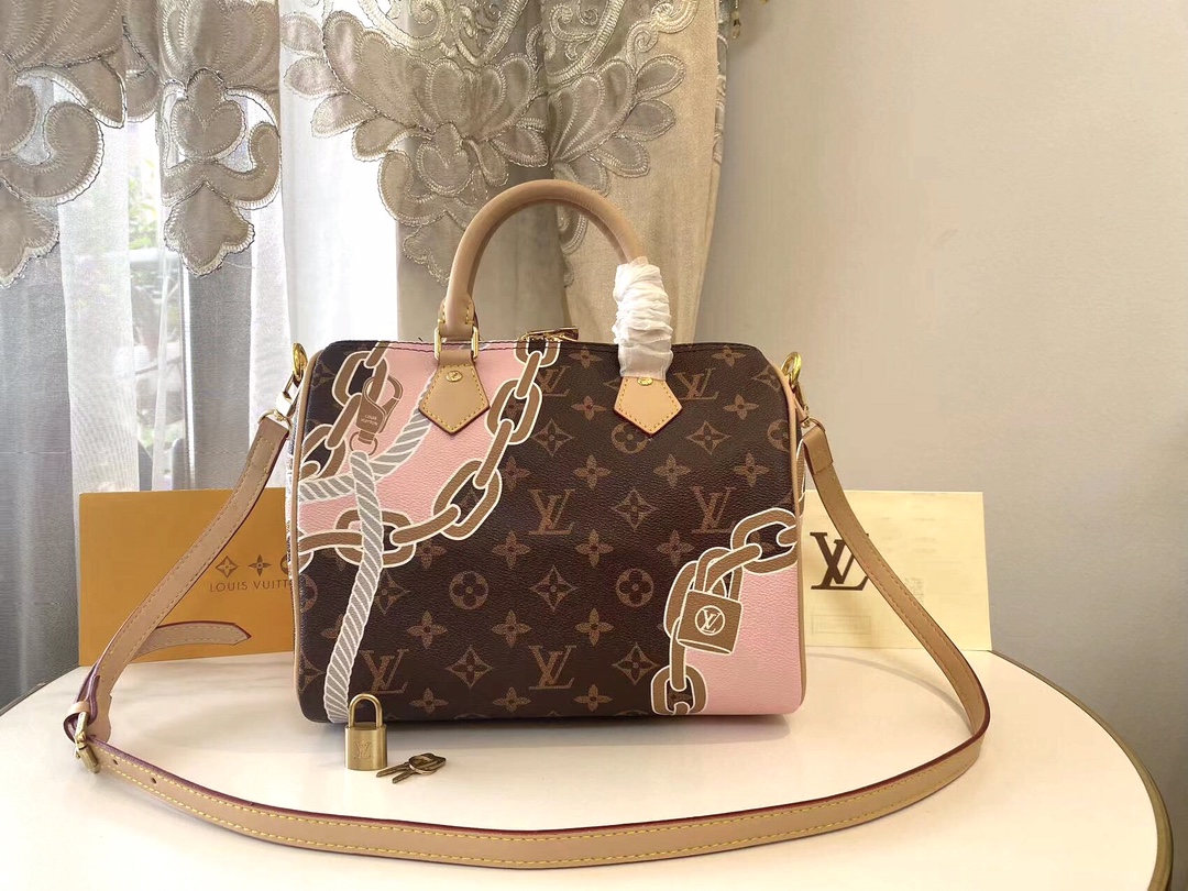 [TOP] L&V Speedy 25 Monogram Handbag -2 colors - LV Louis Vuitton