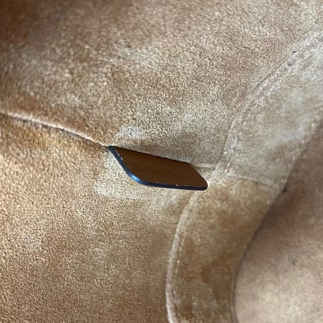 [TOP] C€LINE Small Bucket Cuir Triomphe - Brown - Celine