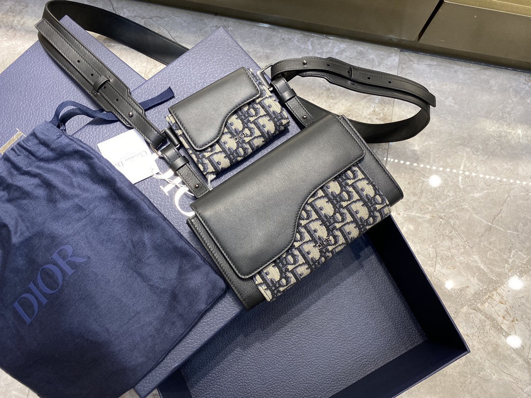 [TOP] D!or Saddle Oblique Card Bag with Wallet - Christian Dior