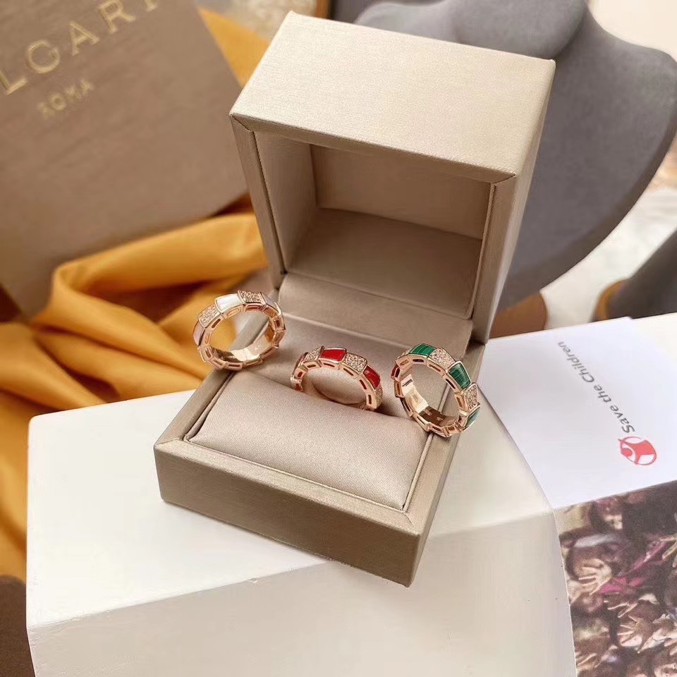 [TOP] BVLG@RI Serpenti Viper Ring - Bvlgari