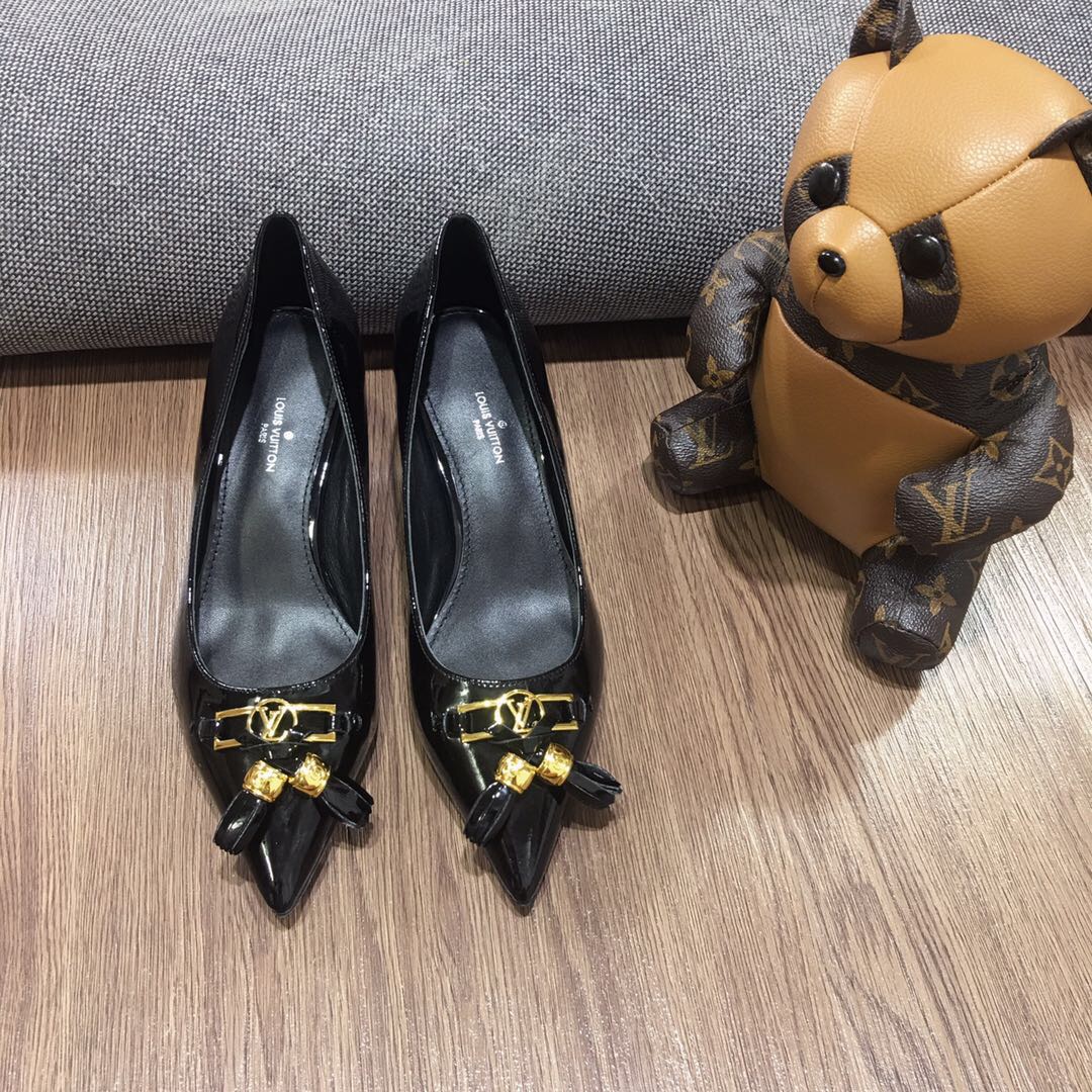 [TOP] L&V L*V Patent Leather High Heels - 3 Color - LV Louis Vuitton