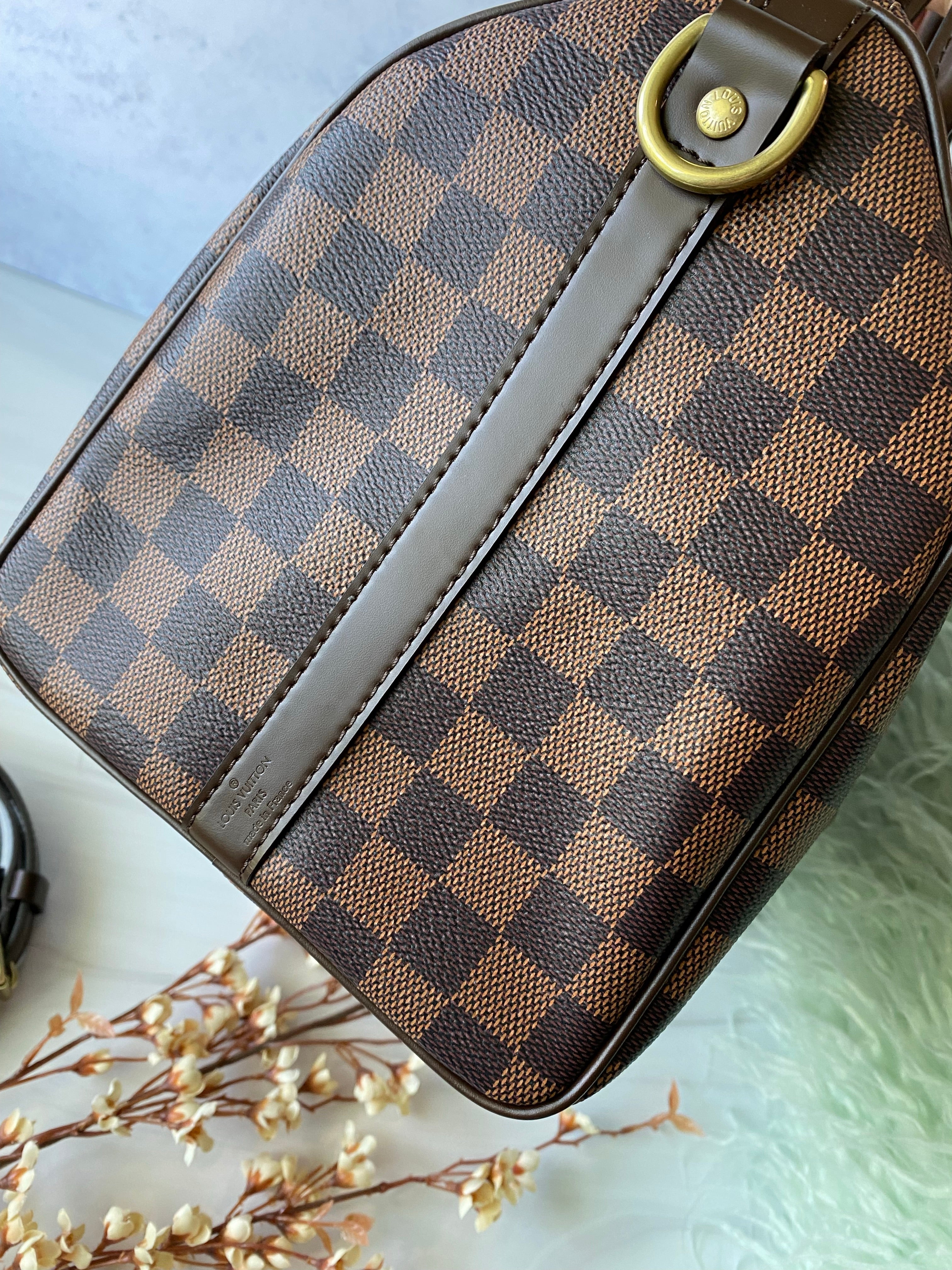 [TOP] L&V £V Speedy 30 Damier Ebene - LV Louis Vuitton