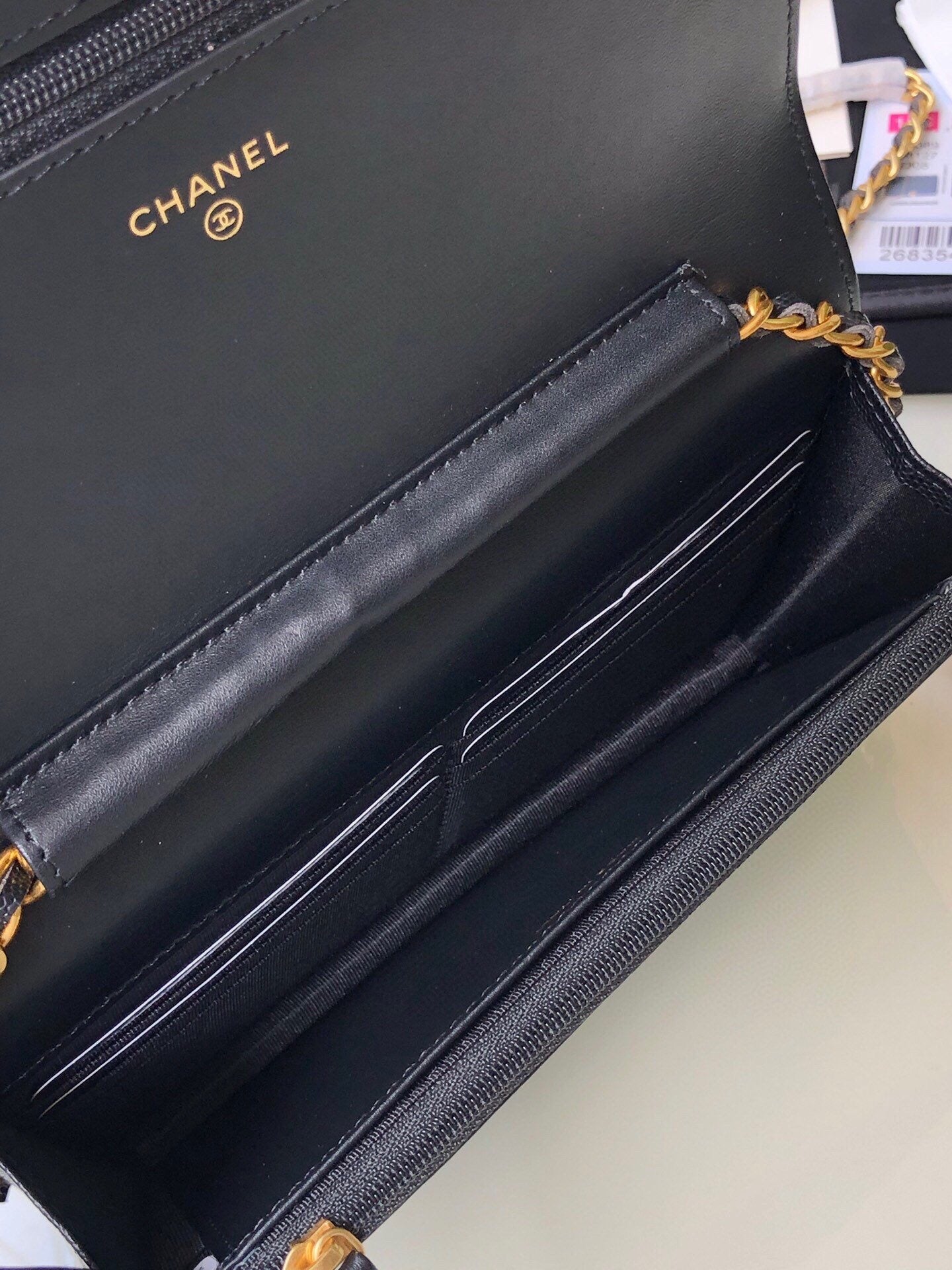 [TOP] CH@NEL Le Boy WOC Caviar Leather - Black & GHW - Chanel