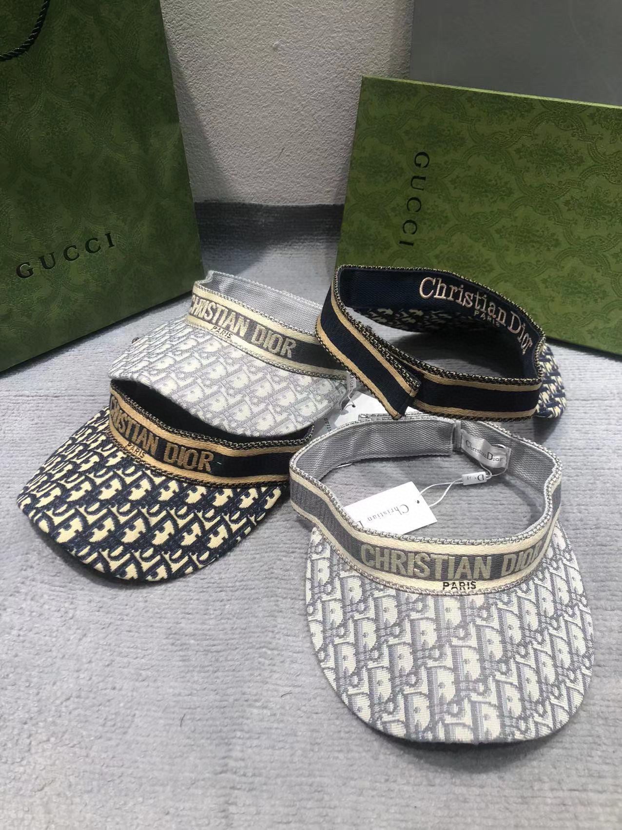 [TOP] D!or Sun Cap - 2 Color - Christian Dior