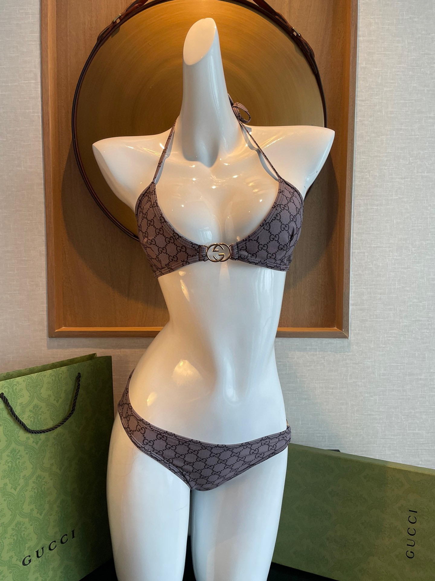 [TOP] GUCC! Swimsuit Bikini Set  - Gucci
