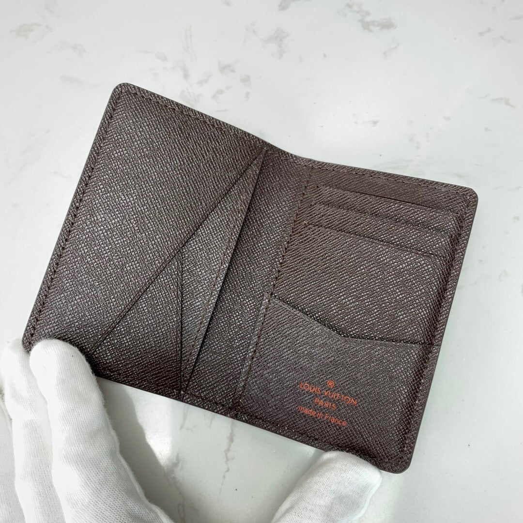 [TOP] L&V LV Pocket Organizer - Damier Ebene - LV Louis Vuitton