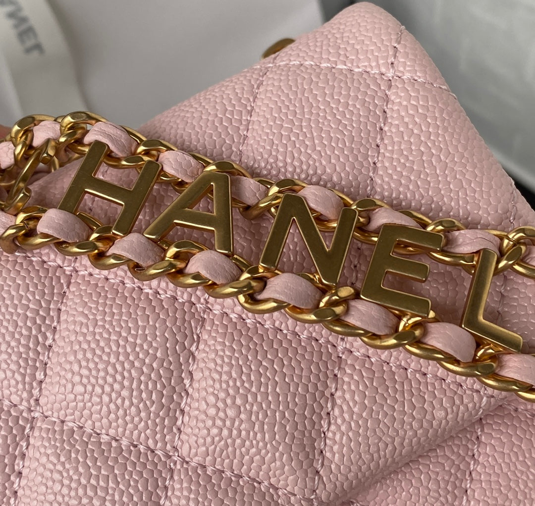 [TOP] CH@NEL Waist Bag SS22 - Pink - Chanel