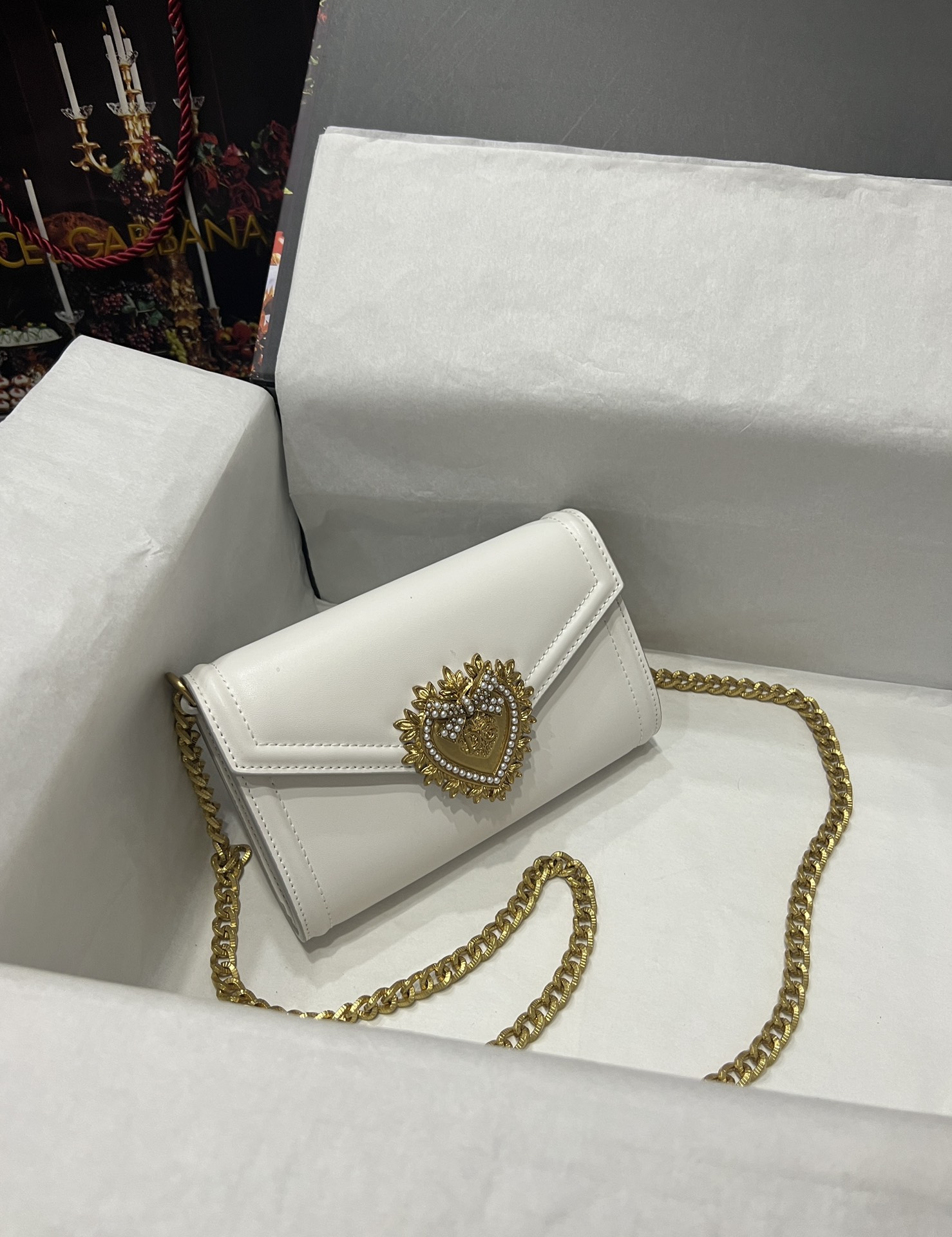 [TOP] D^G Calfskin Devotion Mini Bag - 8 Color - Dolce&Gabbana