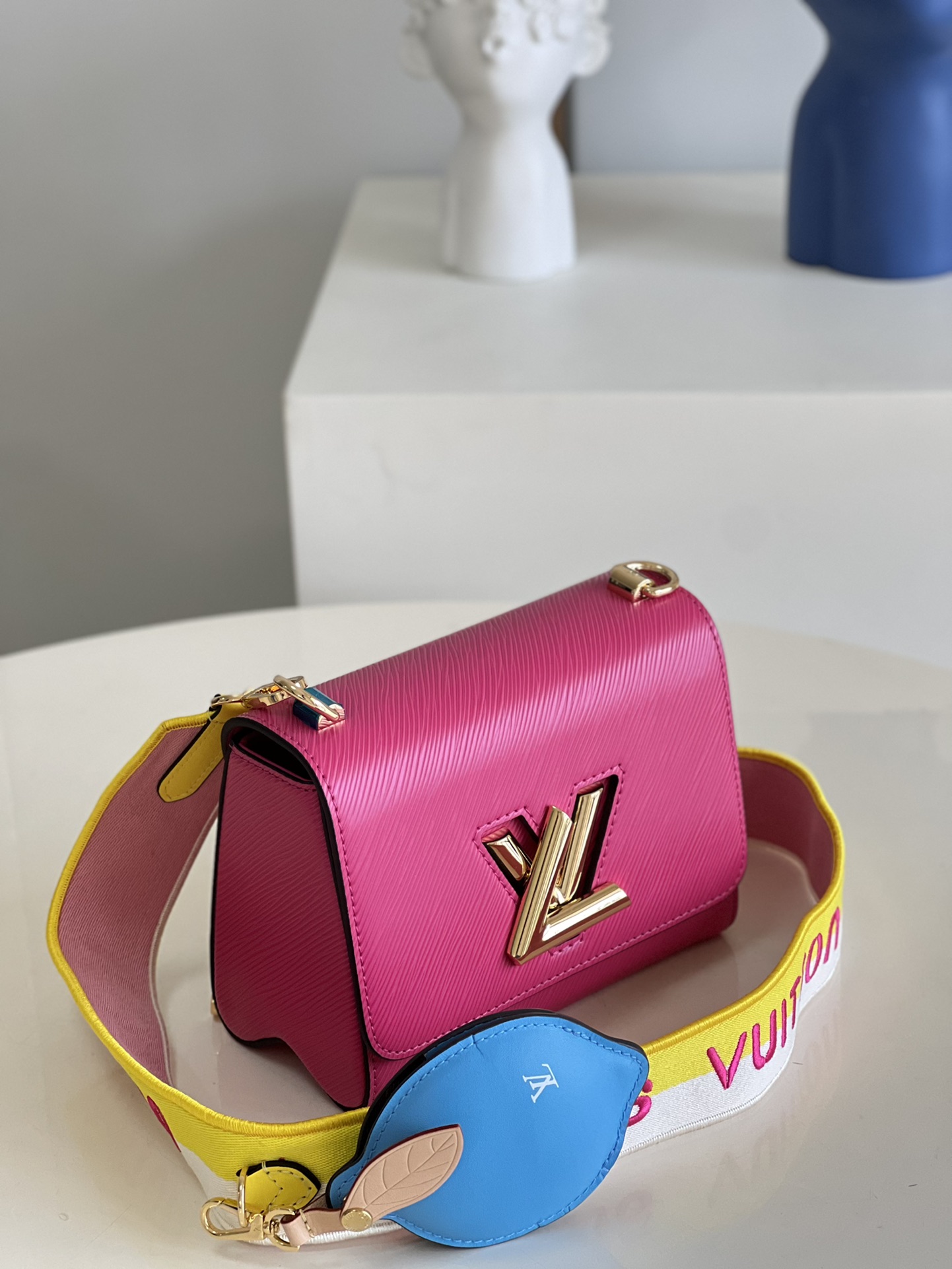 [TOP] L&V Mini LV Epi Twist Bag  - PINK - LV Louis Vuitton