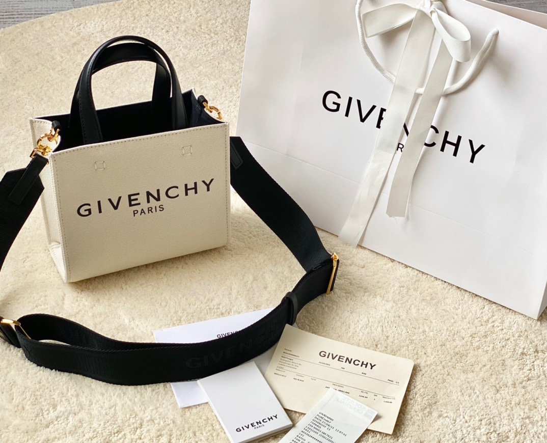 [Top] GIV€NCHY G Tote Mini Canvas Bag - 2 Color - Givenchy