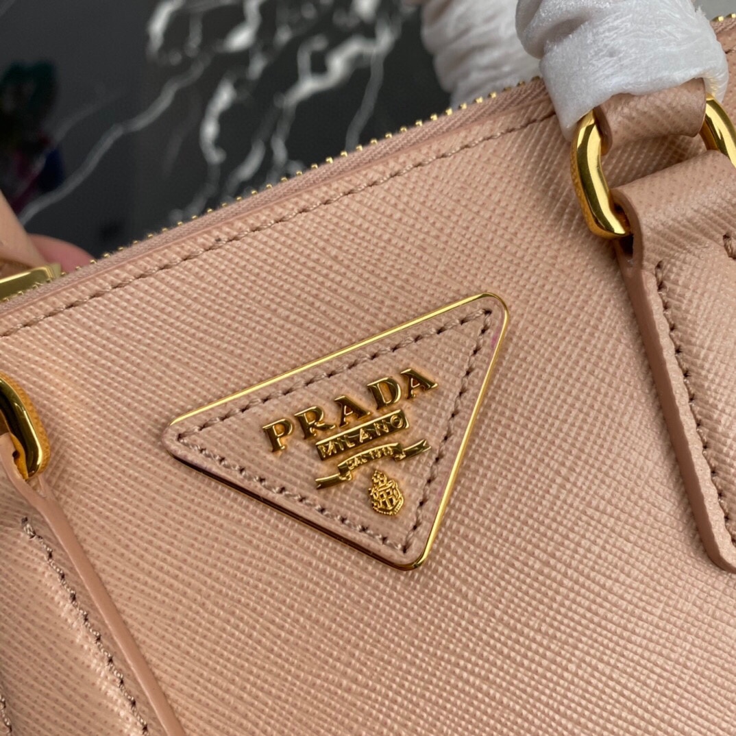 [TOP] PR@DA Galleria Mini Saffiano Bag - Pink - Prada