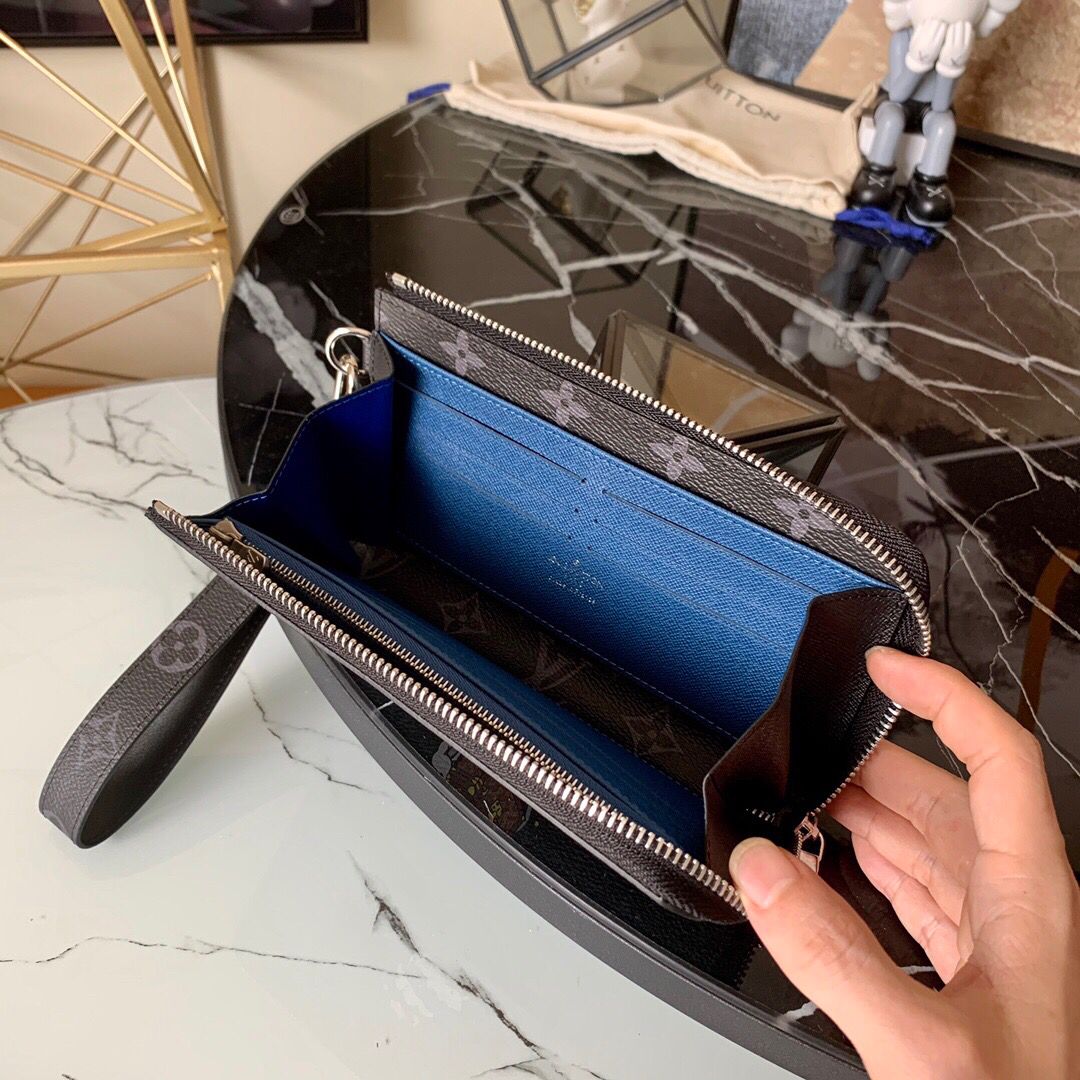 [TOP] L&V £V Monogram Wallet Animation Lover - Black - LV Louis Vuitton