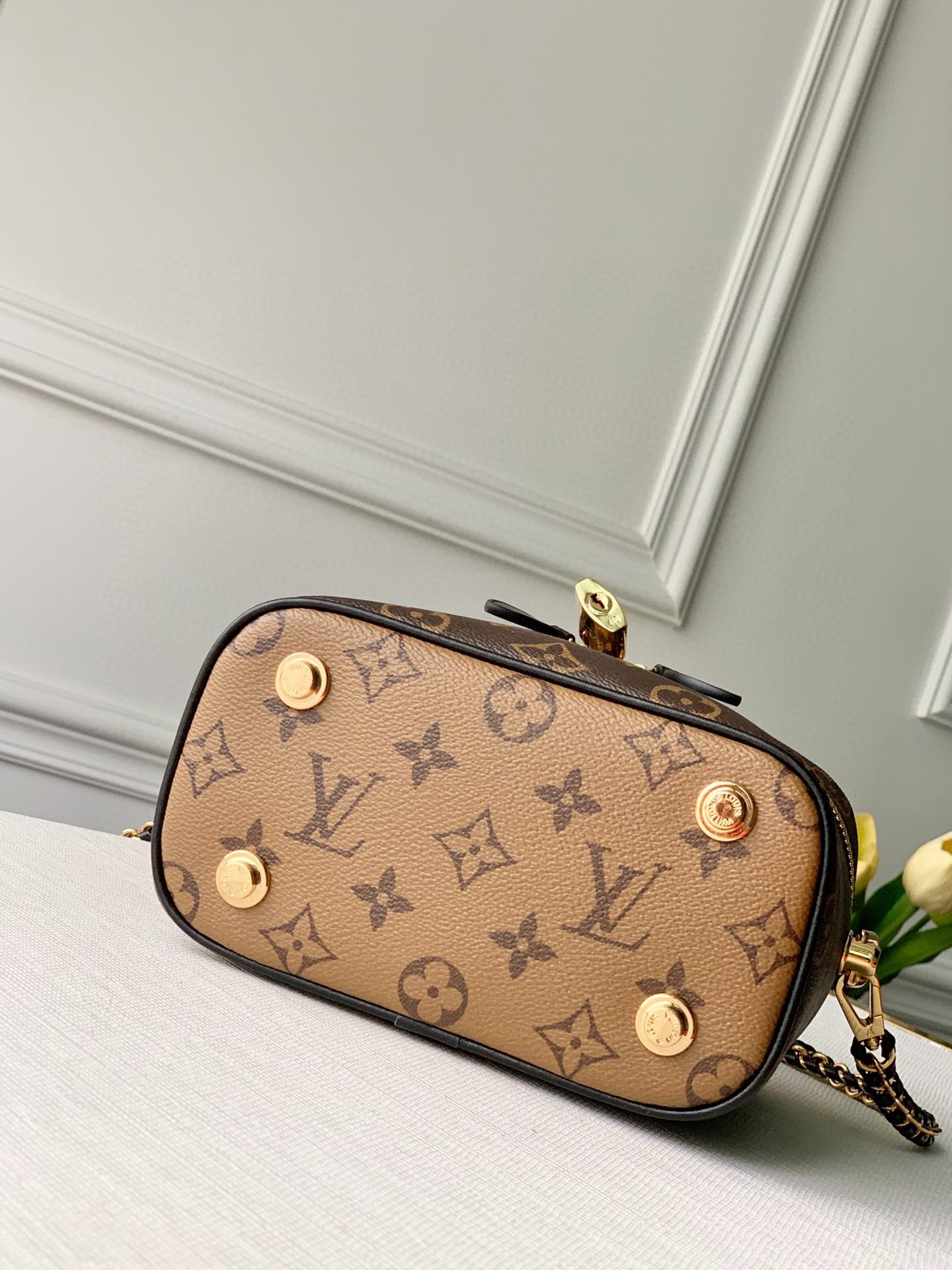 [TOP] L&V L*V Reversed Monogram Vanity PM - LV Louis Vuitton