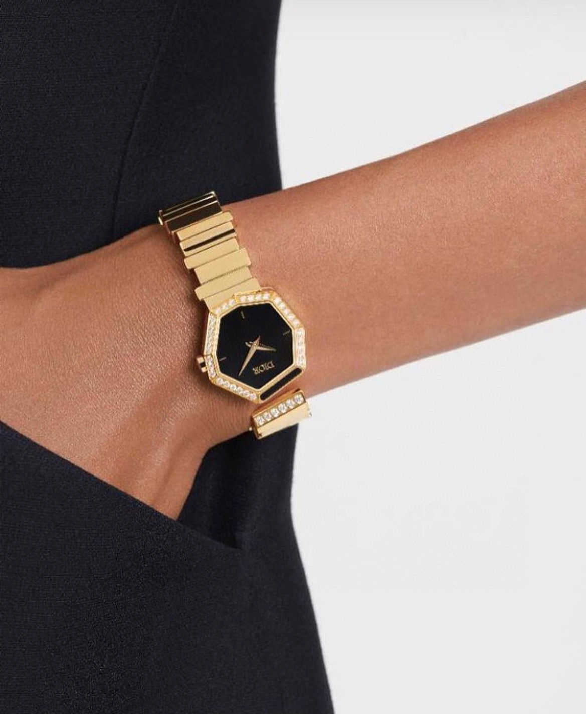 [TOP] D!or Gem Christian Dior Watch - Gold/White Gold - Christian Dior