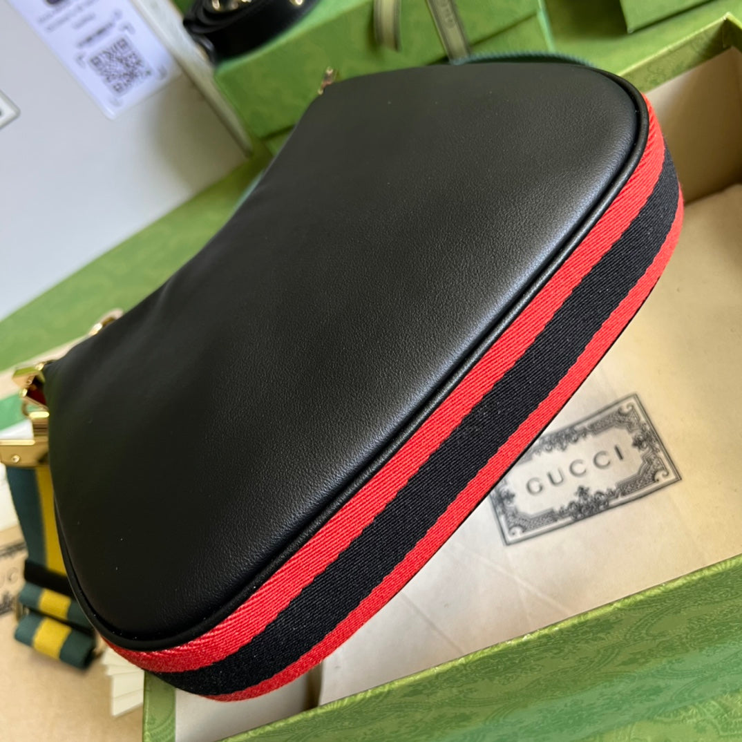 [TOP] GUCC! GG Attache Small Bag - Black - Gucci