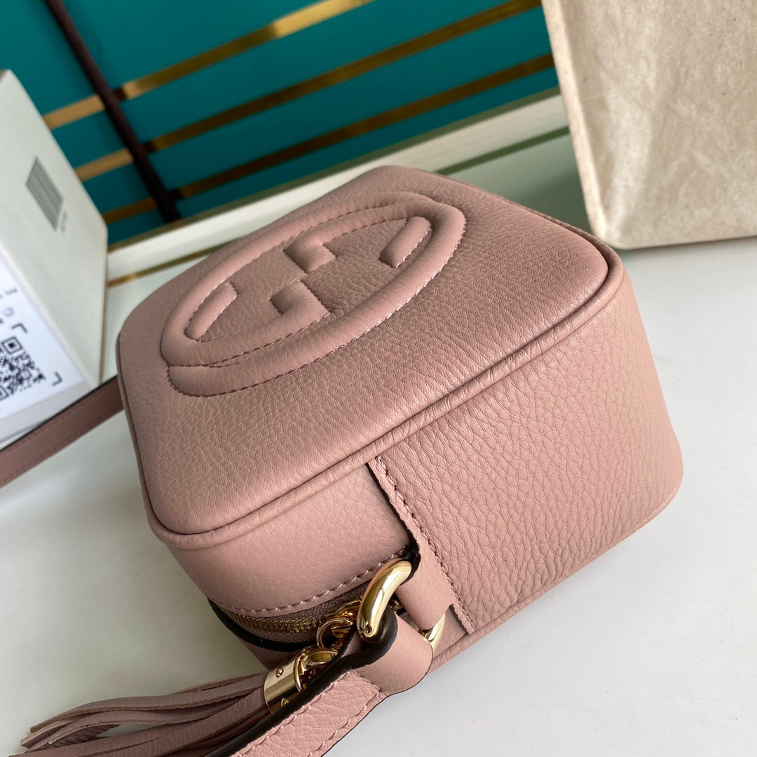 [TOP] GUCC! Soho Bag - Dusty Pink - Gucci