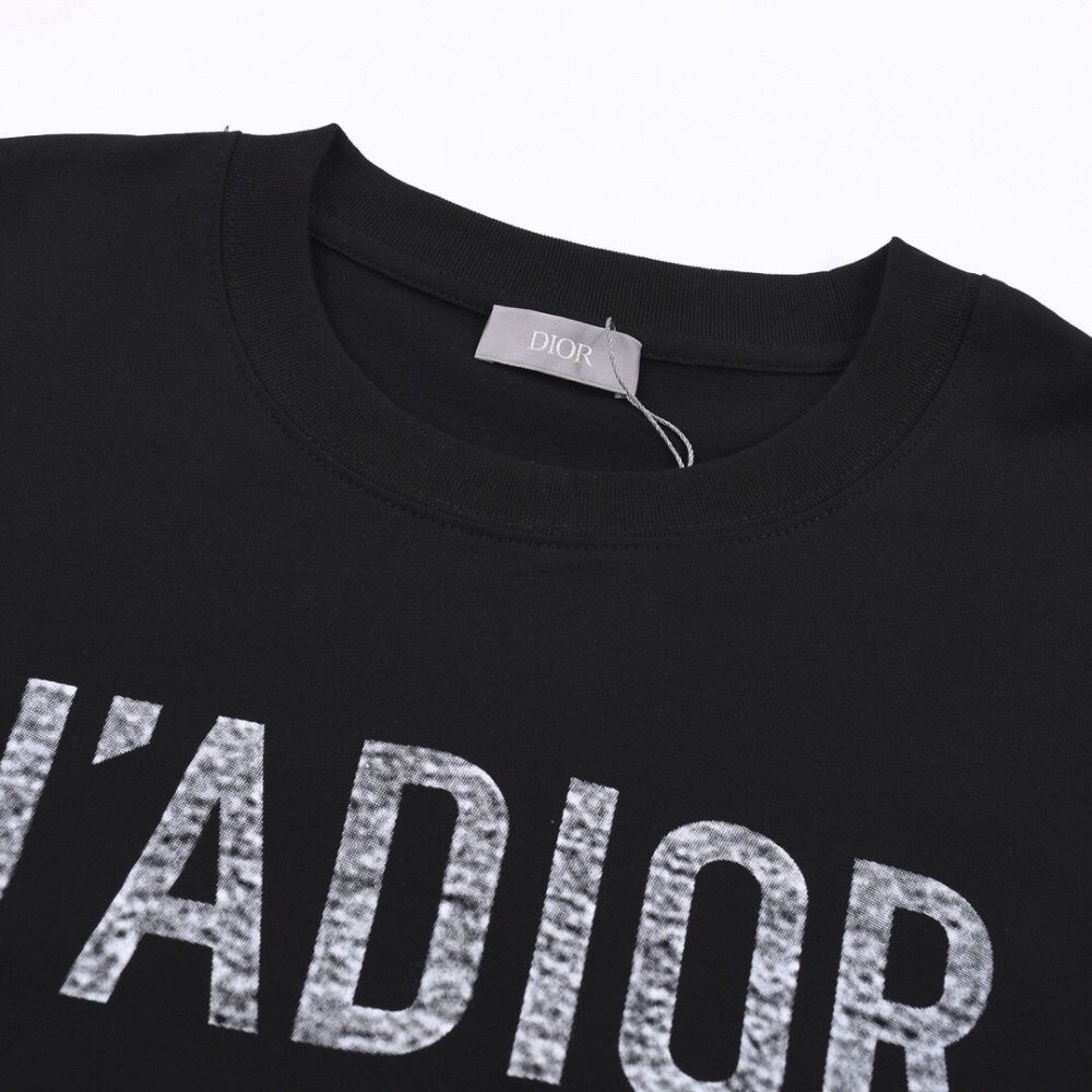[TOP] D!or J'AChristian Dior 8 T-Shirt - Black/White - Christian Dior