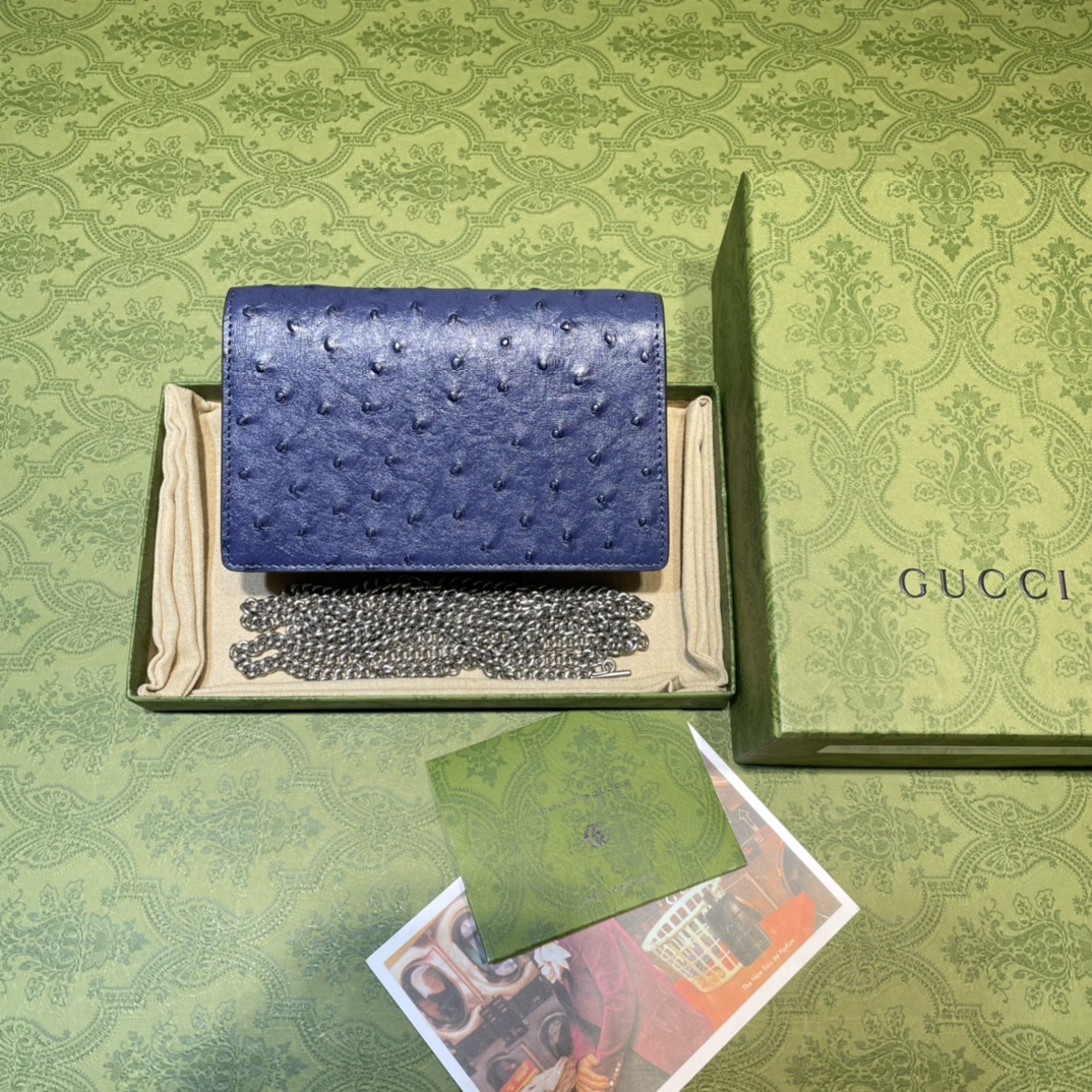 [TOP] GUCC! Dionysus Ostrich Mini Handbags - Gucci