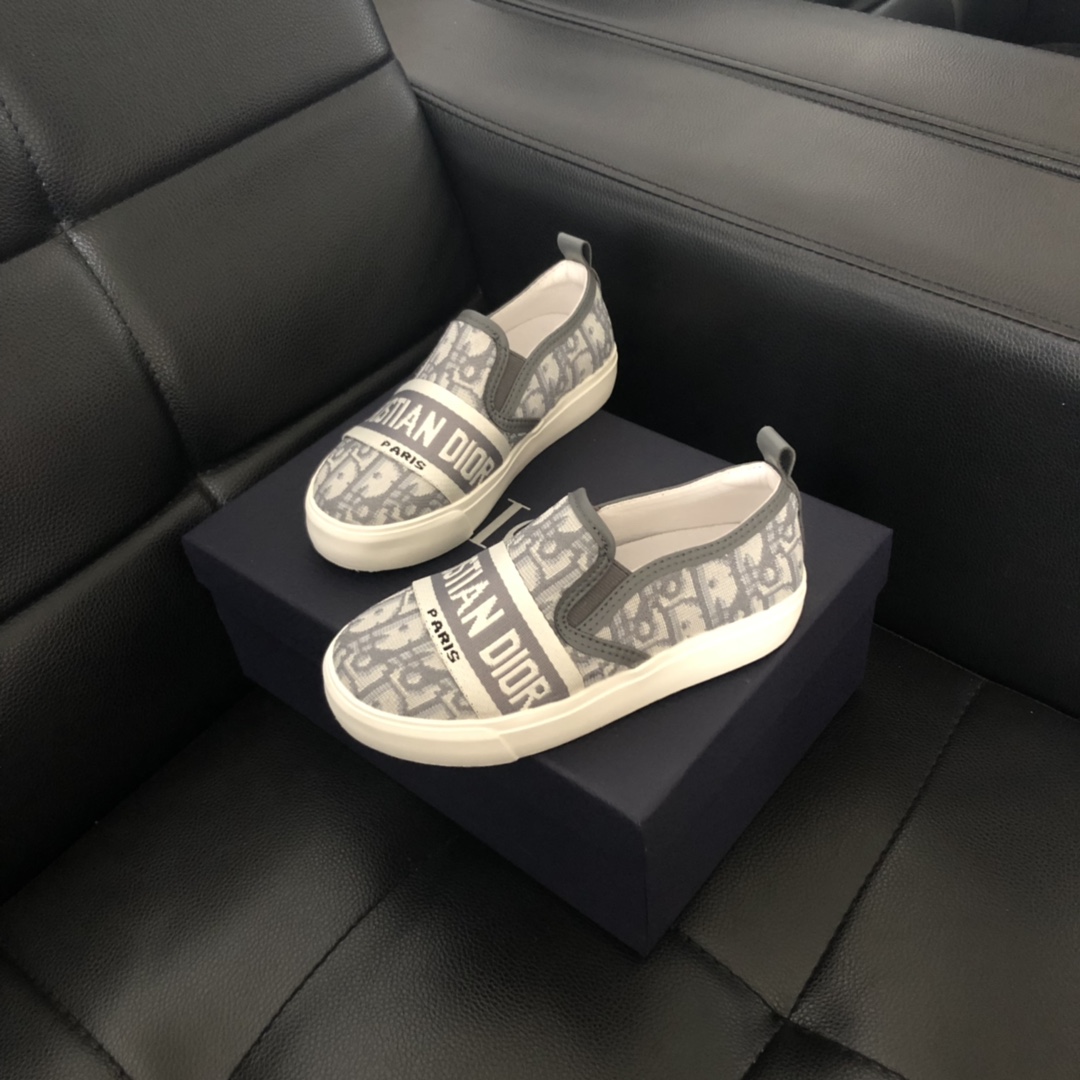[TOP] D!or Canvas Pedal Sneakers - 2 Color
