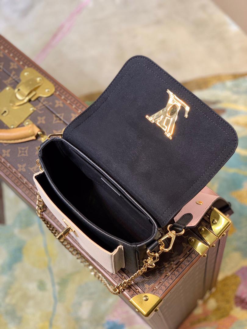 [TOP] L&V LV Lockme Tender Bag - Black - LV Louis Vuitton