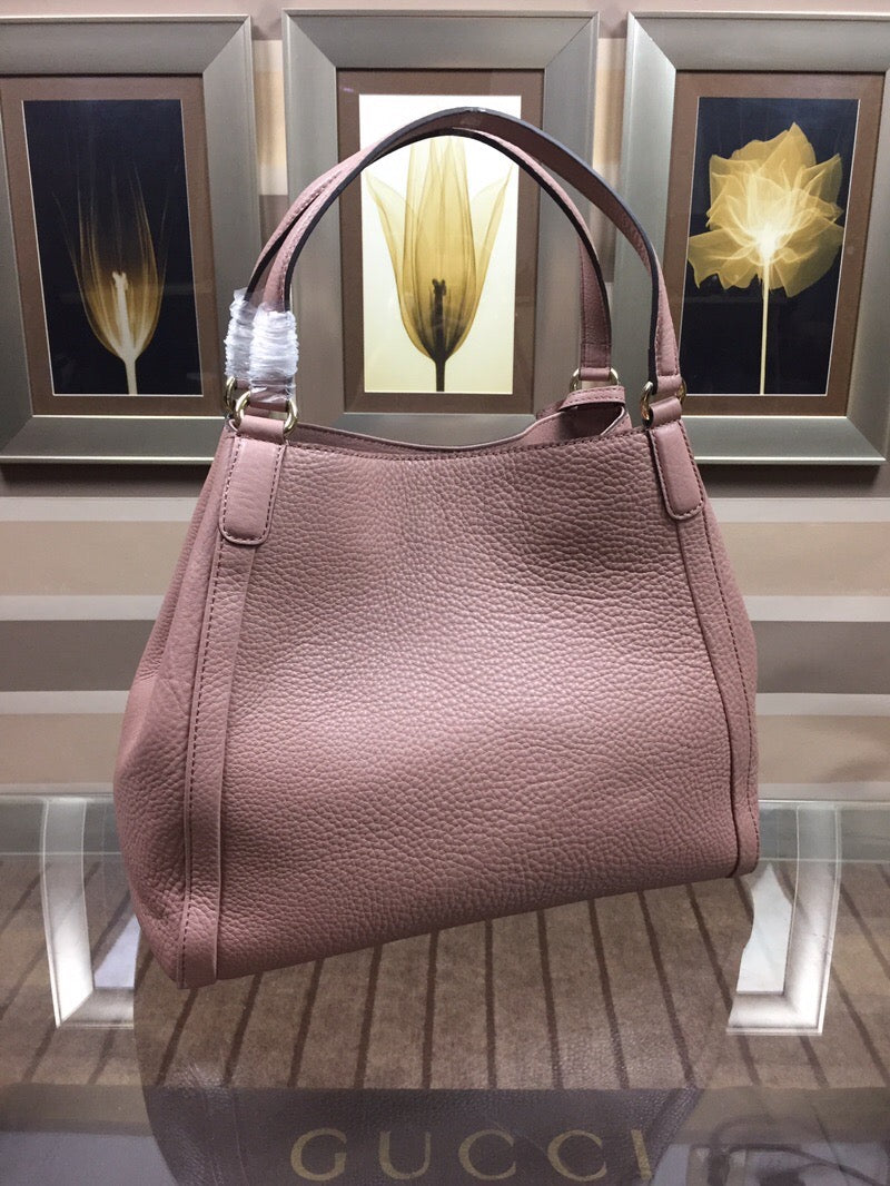 [TOP] GUCC! G*G Soho Shoulder Bag - Pink - Gucci