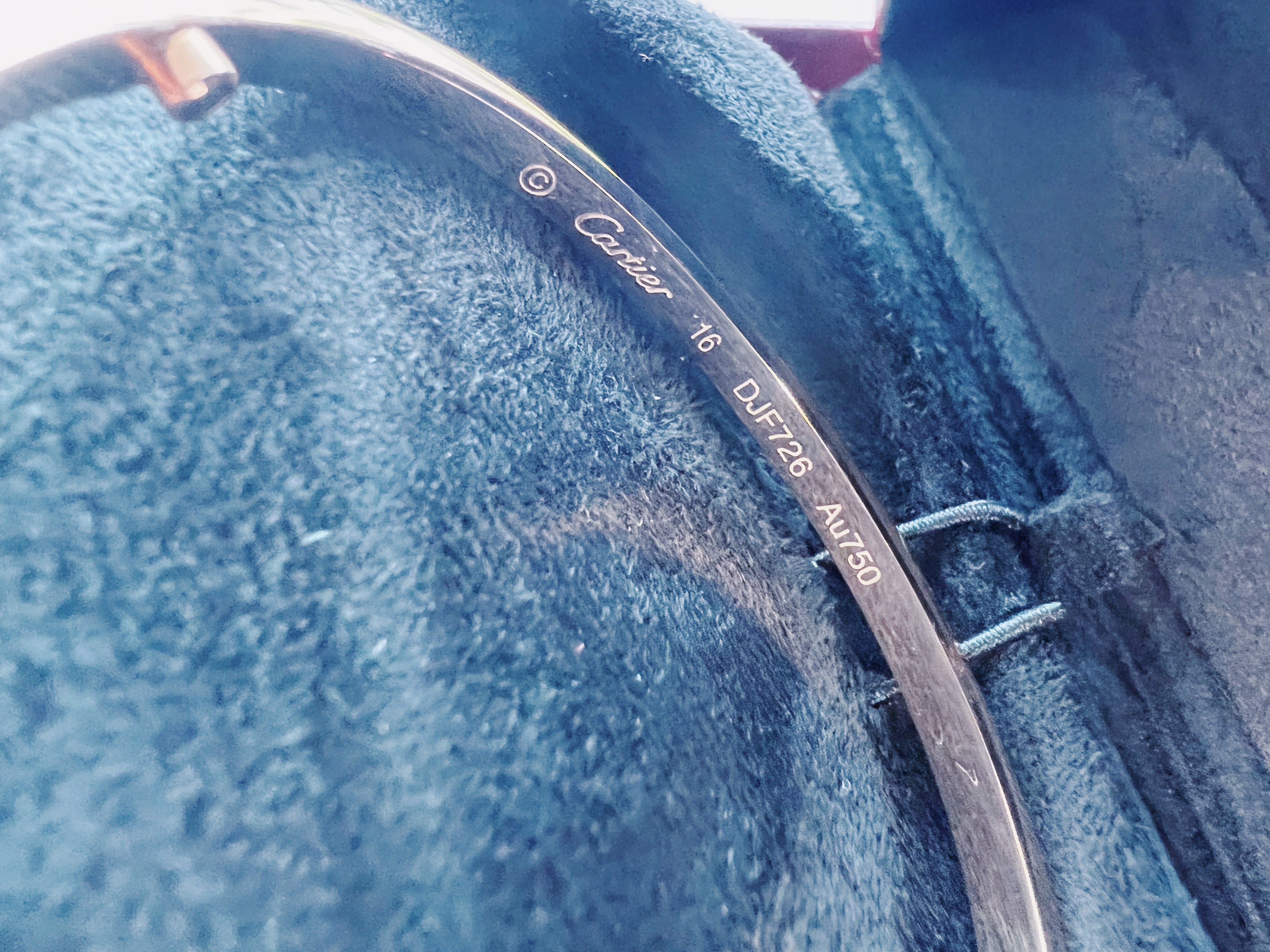 [TOP] C@rtier Love Thin Bracelet  - Rose Gold - Cartier