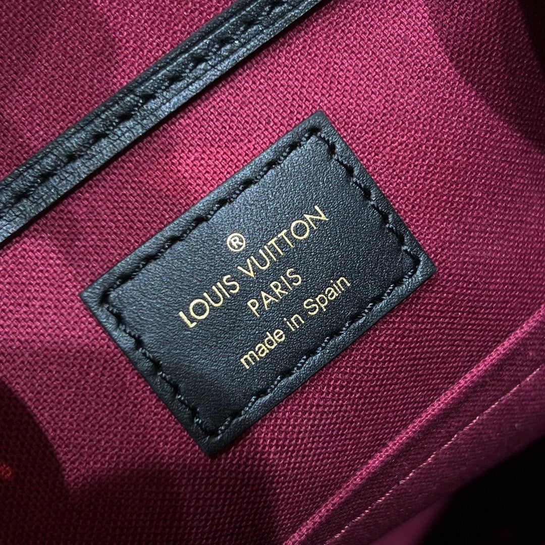 [TOP] L&V L*V Montsouris Monogram BB Backpack - Black - LV Louis Vuitton