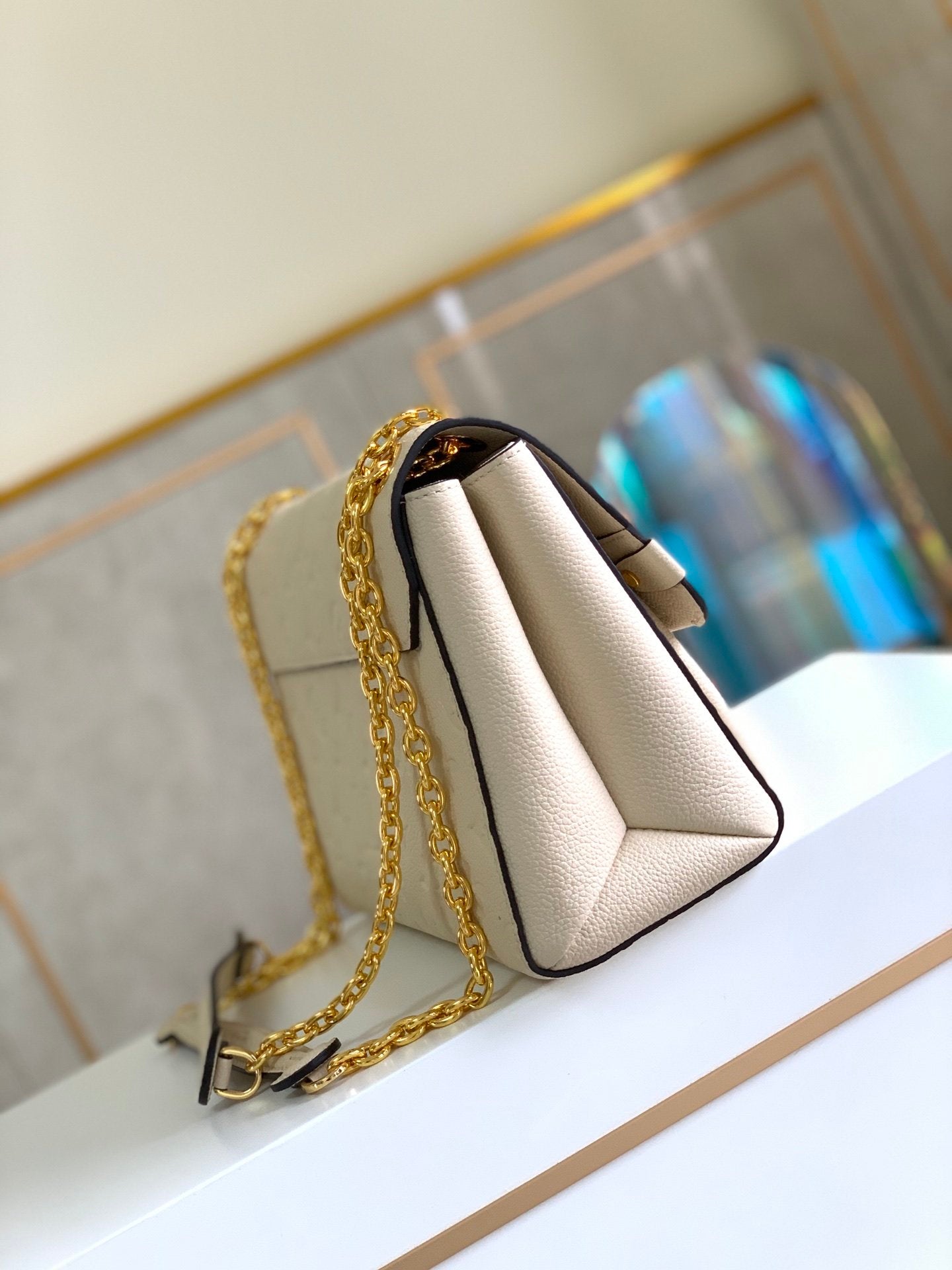 [TOP] L&V L*V Vavin BB MM - Cream White - LV Louis Vuitton