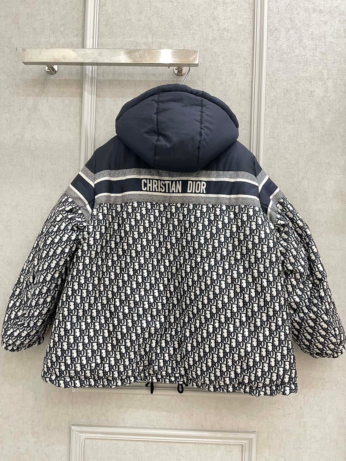 [TOP] D!or Double Face Down Coat Long - Oblique - Christian Dior