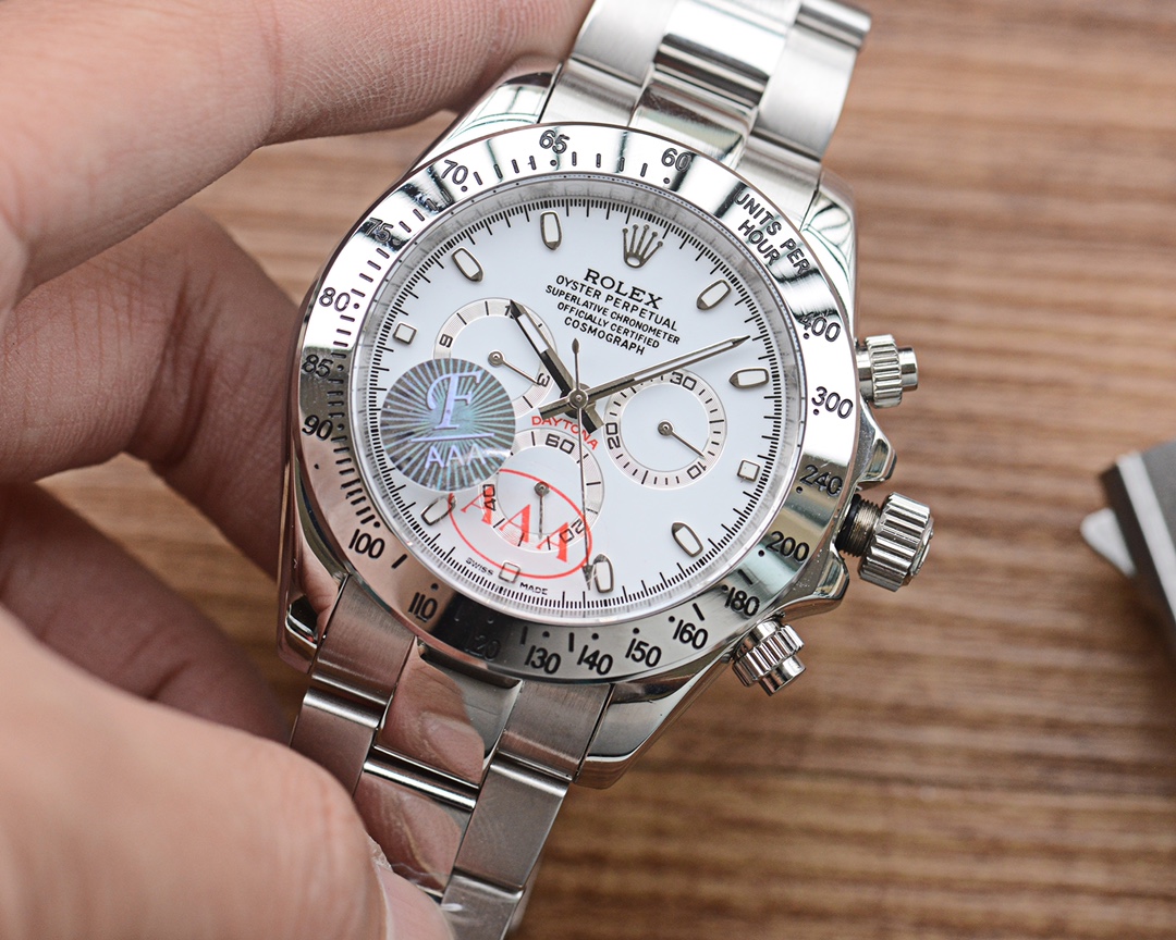 [TOP] ROL€X Rolex Watch - Silver - Rolex