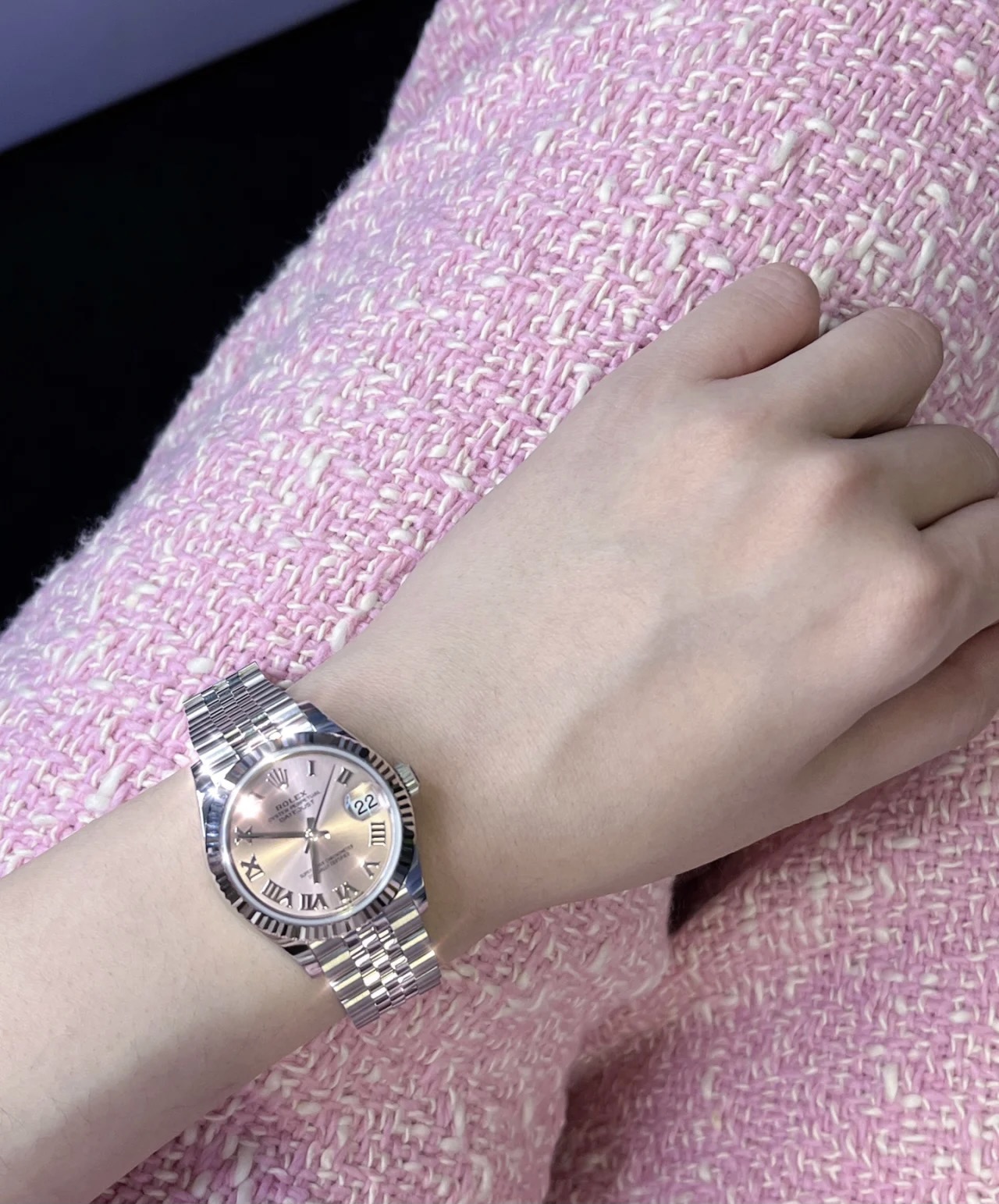 [TOP] ROL€X Rolex Watch - Silver - Rolex