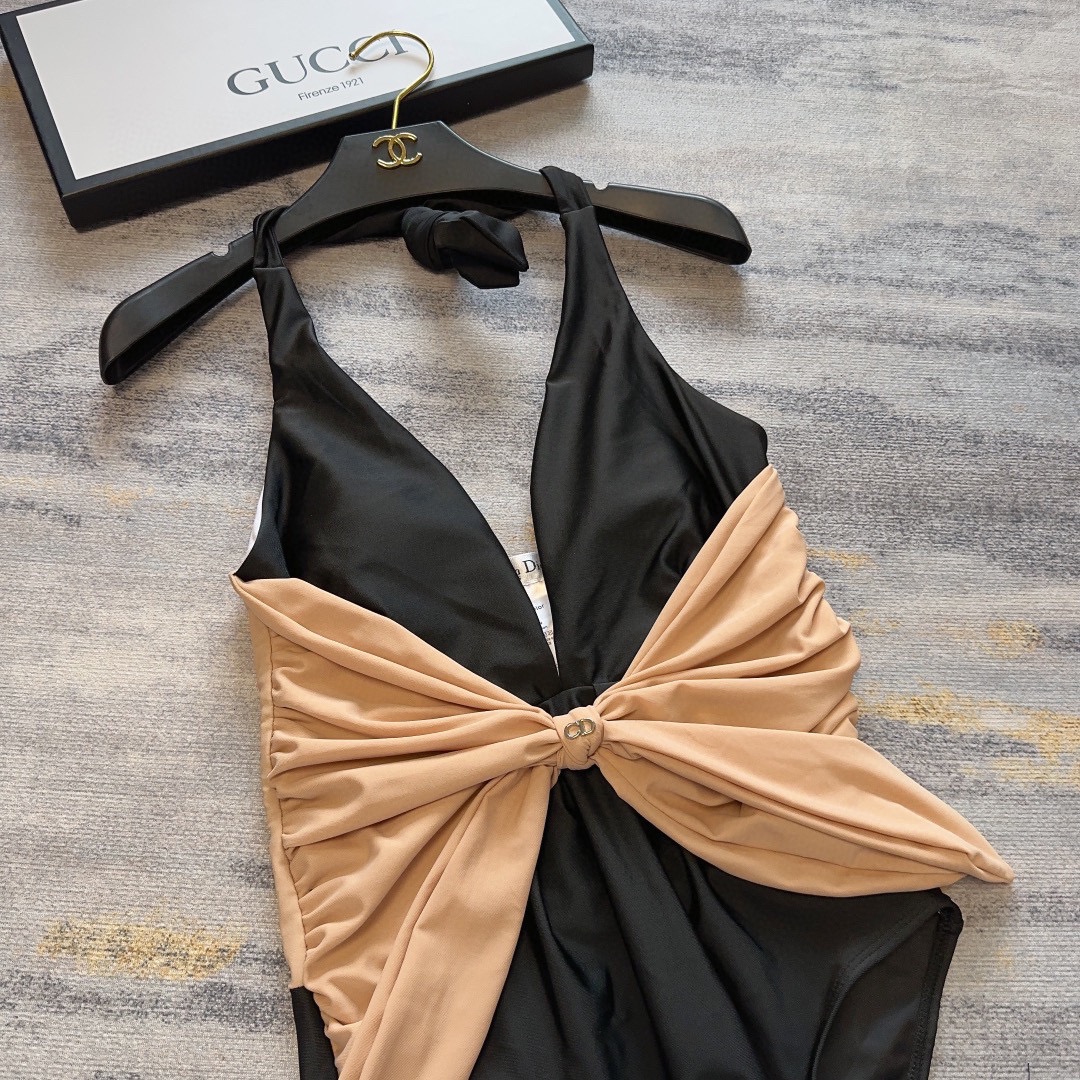 [TOP] D!or Swimsuit Bikini - Black - Christian Dior